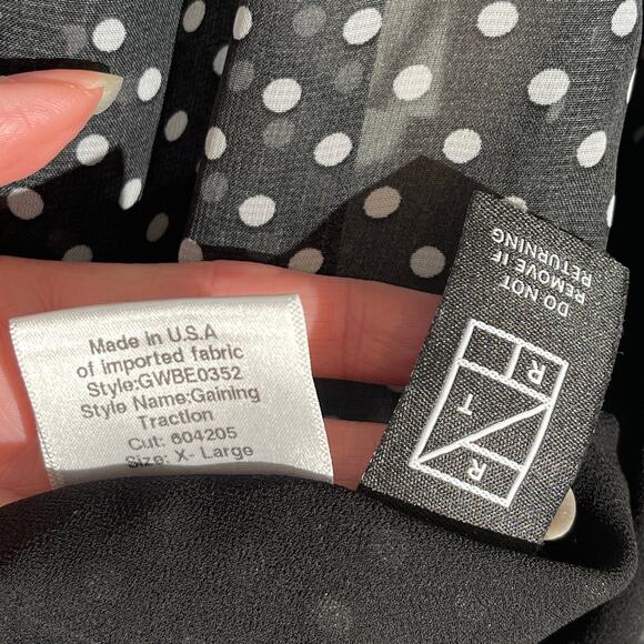 Katie May Gaining Traction Polka Dot Top Size 16 - Picture 7 of 14